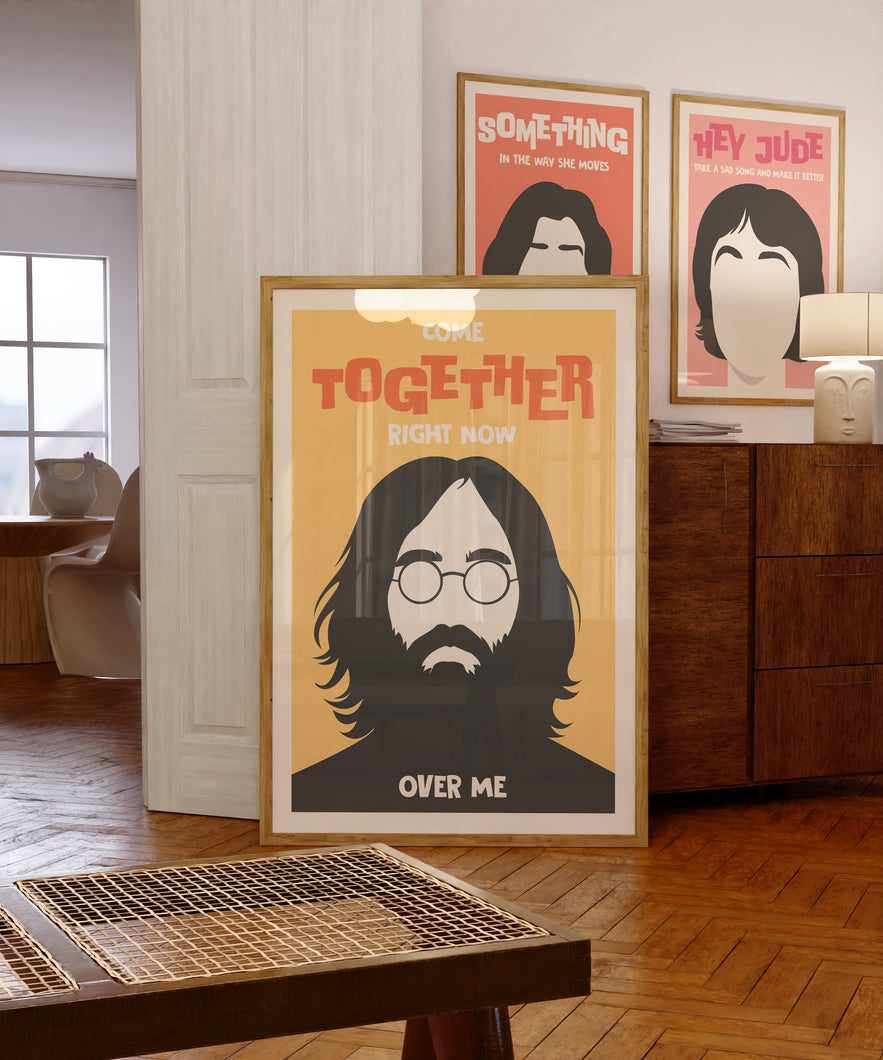 beatles come together poster
