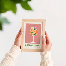 Load image into Gallery viewer, Aperol Spritz Cocktail Poster

