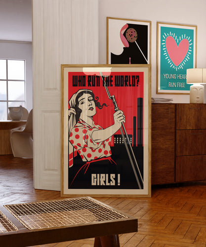 Run The World (Girls) Poster