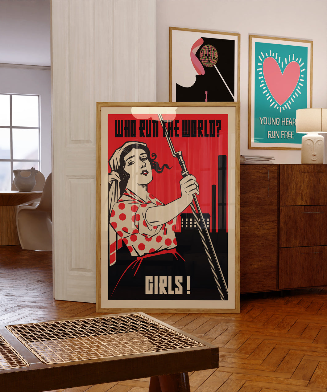 Run The World (Girls) Poster