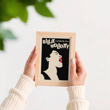 Load image into Gallery viewer, billie holiday concert poster
