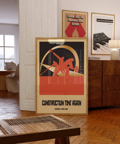 Construction Time Again Poster.