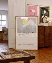 Load image into Gallery viewer, White Winter Hymnal Poster
