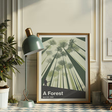 Load image into Gallery viewer, the cure a forest poster
