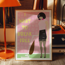 Load image into Gallery viewer, I Want To Break Free Poster
