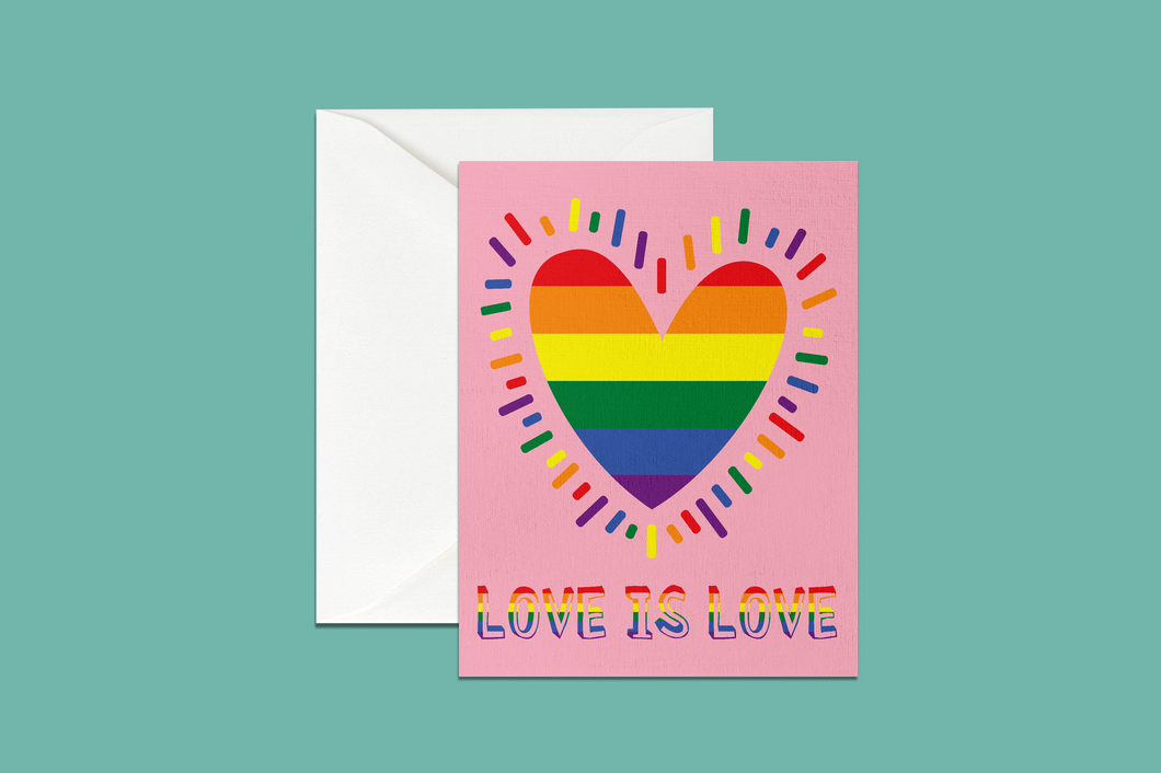 Love Is Love Greeting Card