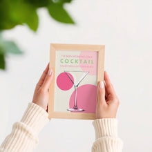 Load image into Gallery viewer, Working On A Cocktail Poster
