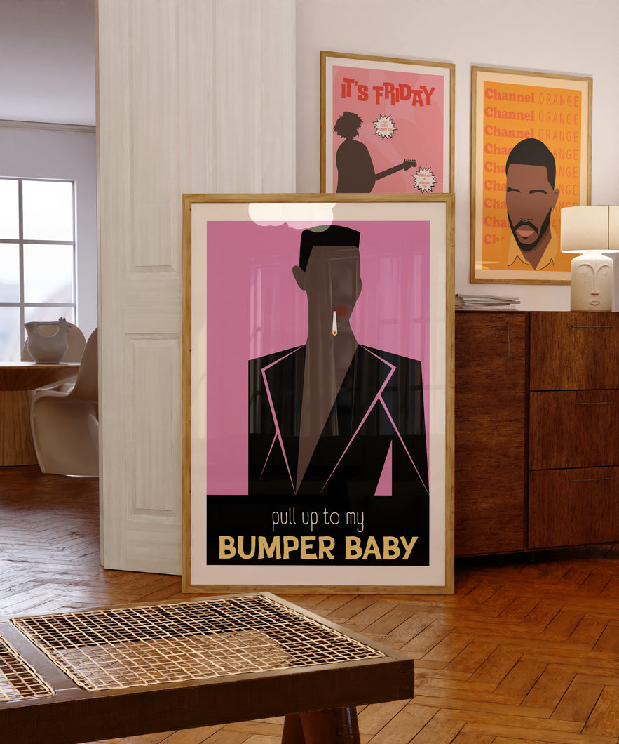 Pull Up To The Bumper Poster
