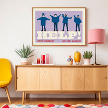 Load image into Gallery viewer, beatles help poster
