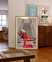 Load image into Gallery viewer, James Sit Down Poster
