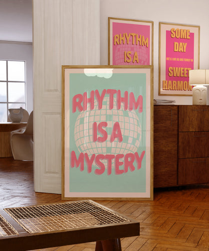 Rhythm Is A Mystery (Mint) Poster