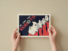 Load image into Gallery viewer, kraftwerk robots poster
