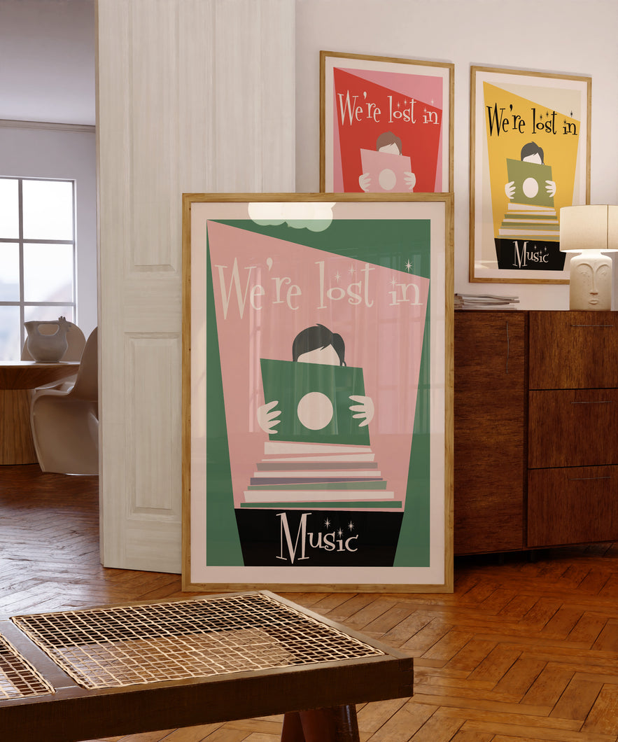 Lost In Music Poster