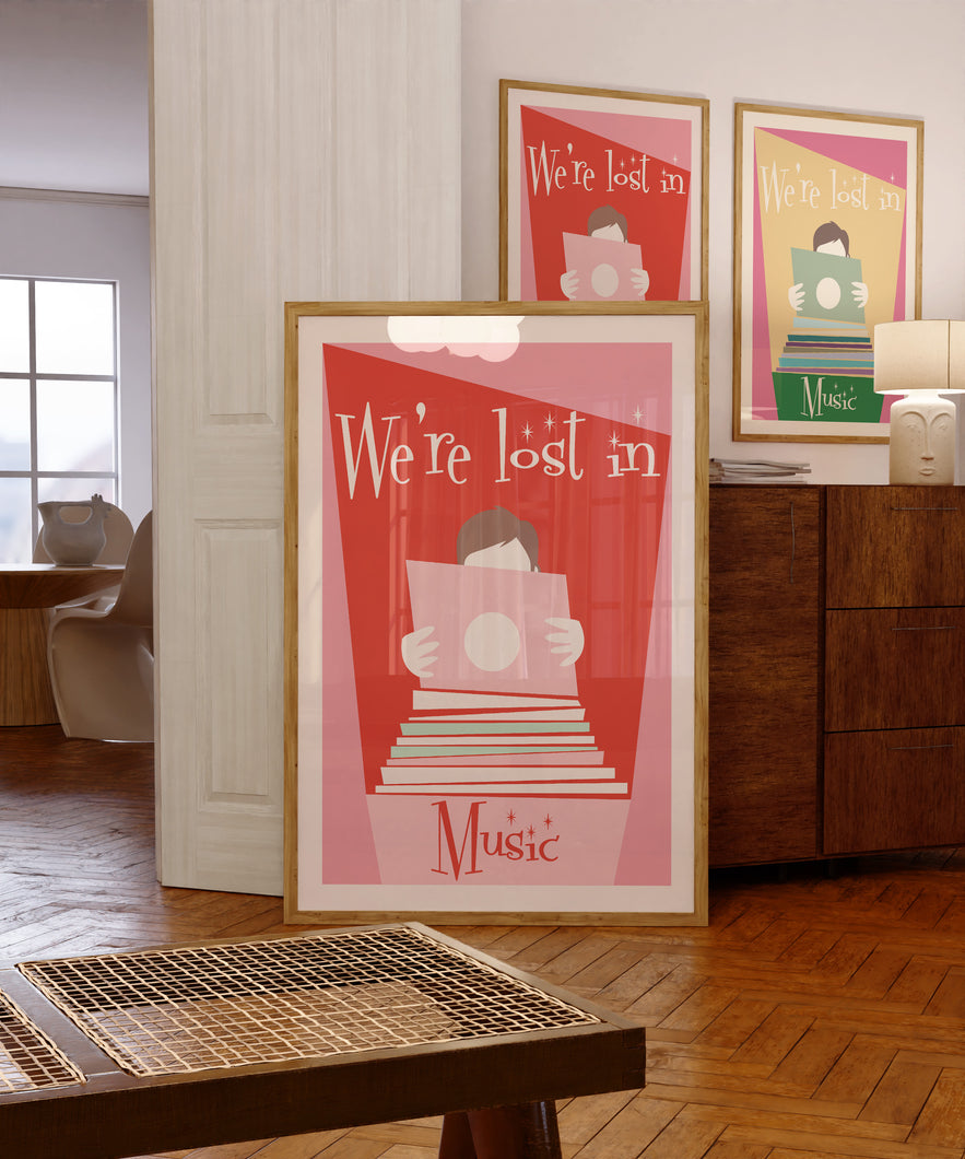 Lost In Music Poster