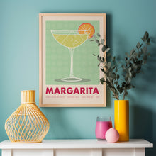 Load image into Gallery viewer, Margarita Cocktail Poster
