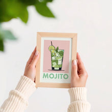 Load image into Gallery viewer, Mojito Cocktail Poster
