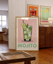 Load image into Gallery viewer, Mojito Cocktail Poster
