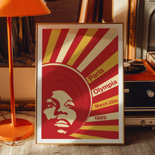 Load image into Gallery viewer, Nina Simone Concert Poster.
