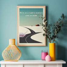 Load image into Gallery viewer, talking heads road to nowhere poster
