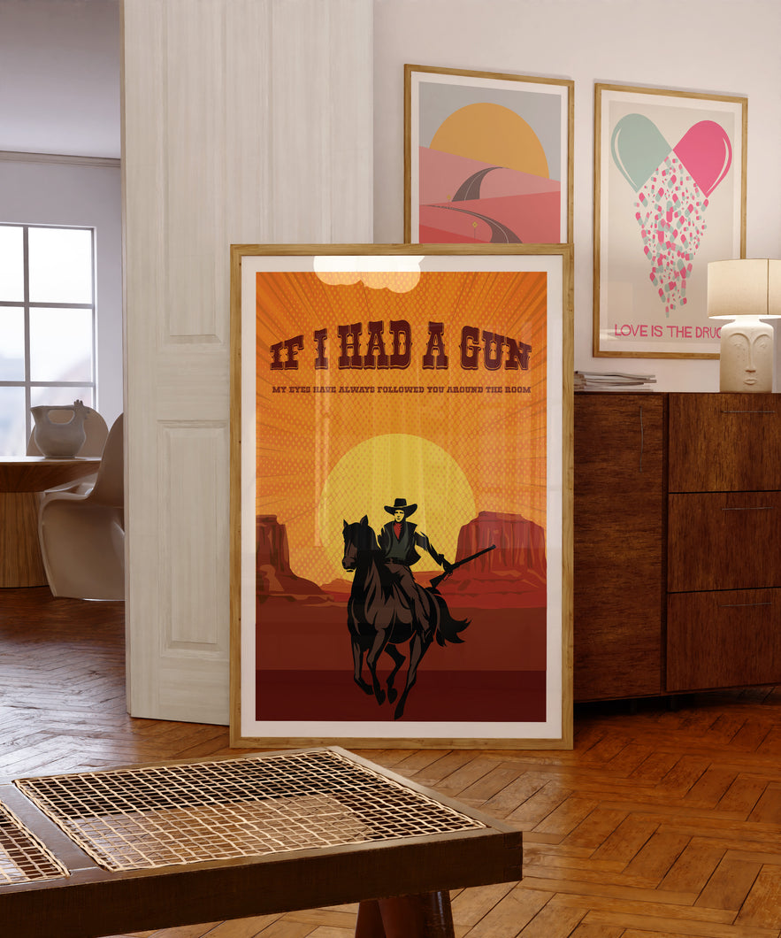 If I Had A Gun Poster