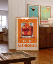 Load image into Gallery viewer, old fashioned cocktail print

