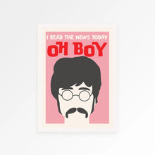 Load image into Gallery viewer, I Read The News Today Poster
