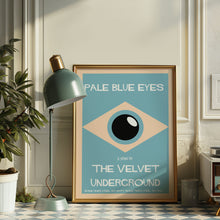 Load image into Gallery viewer, Pale Blue Eyes Poster
