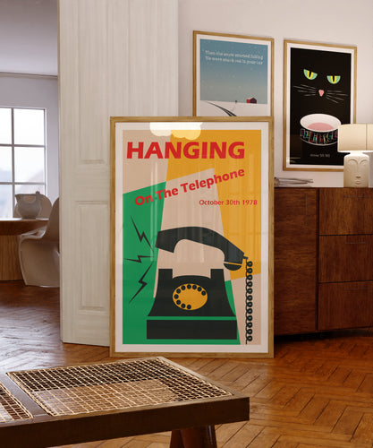 Hanging On The Telephone Poster