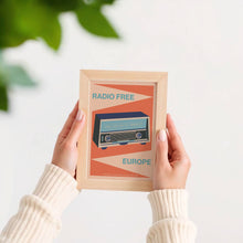 Load image into Gallery viewer, Radio Free Europe Poster
