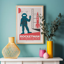 Load image into Gallery viewer, Rocket Man Poster
