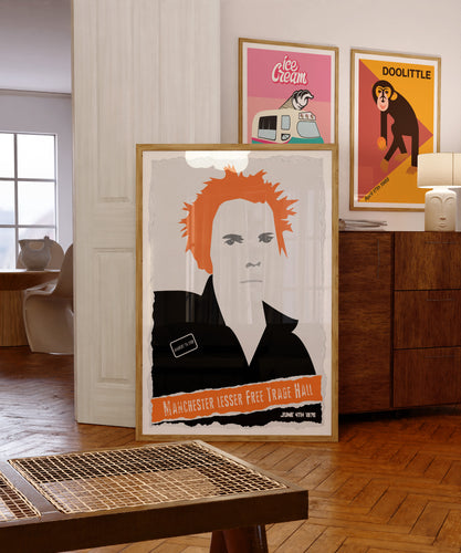 Sex Pistols Concert Poster