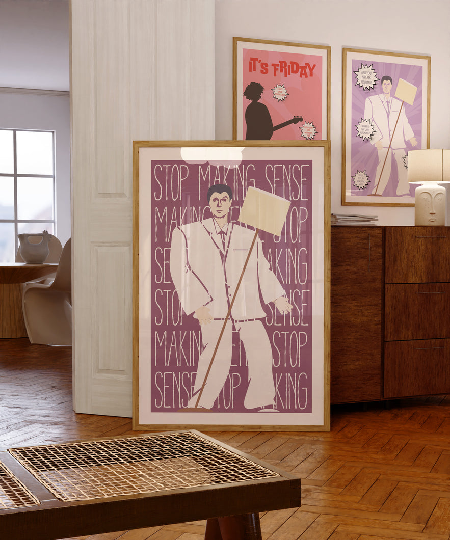 Stop Making Sense Poster