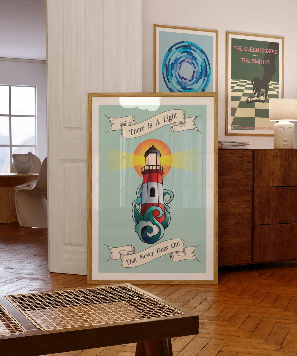 There Is A Light Poster