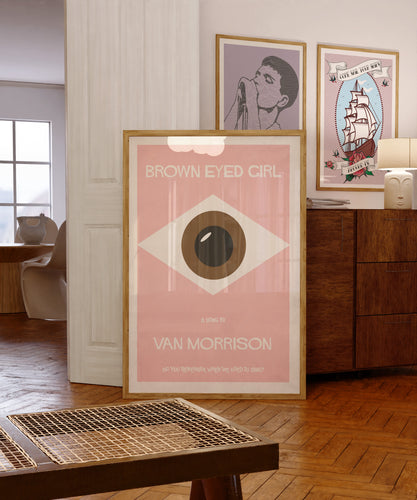 Brown Eyed Girl Poster
