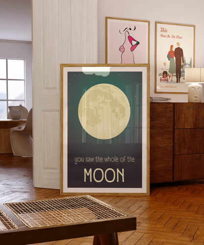 The Whole Of The Moon Poster