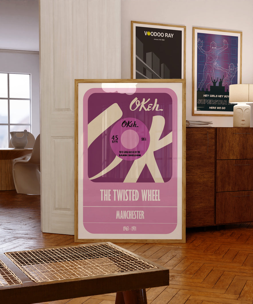 Twisted Wheel Northern Soul Poster