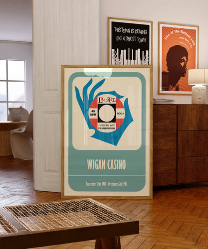 Wigan Casino Northern Soul Poster