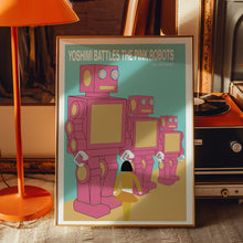 Load image into Gallery viewer, Pink Robots Poster
