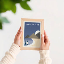 Load image into Gallery viewer, Look At The Stars Poster
