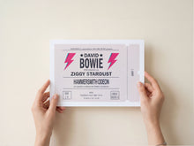 Load image into Gallery viewer, Ziggy Stardust Ticket Poster
