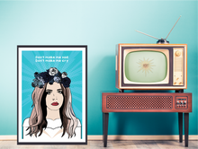 Load image into Gallery viewer, lana del rey poster
