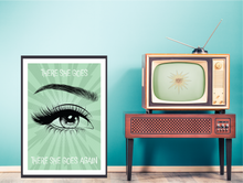 Load image into Gallery viewer, the la&#39;s there she goes print
