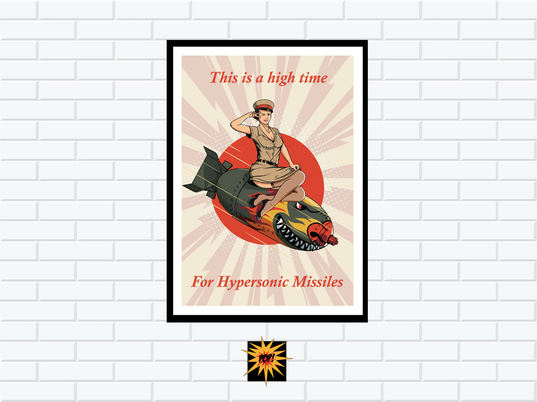 Hypersonic Missiles Poster
