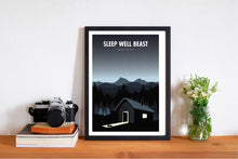 Load image into Gallery viewer, national sleep well beast poster
