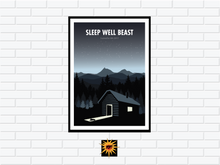 Load image into Gallery viewer, Sleep Well Beast Poster
