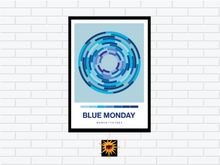 Load image into Gallery viewer, blue monday poster
