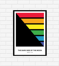 Load image into Gallery viewer, dark side of the moon poster
