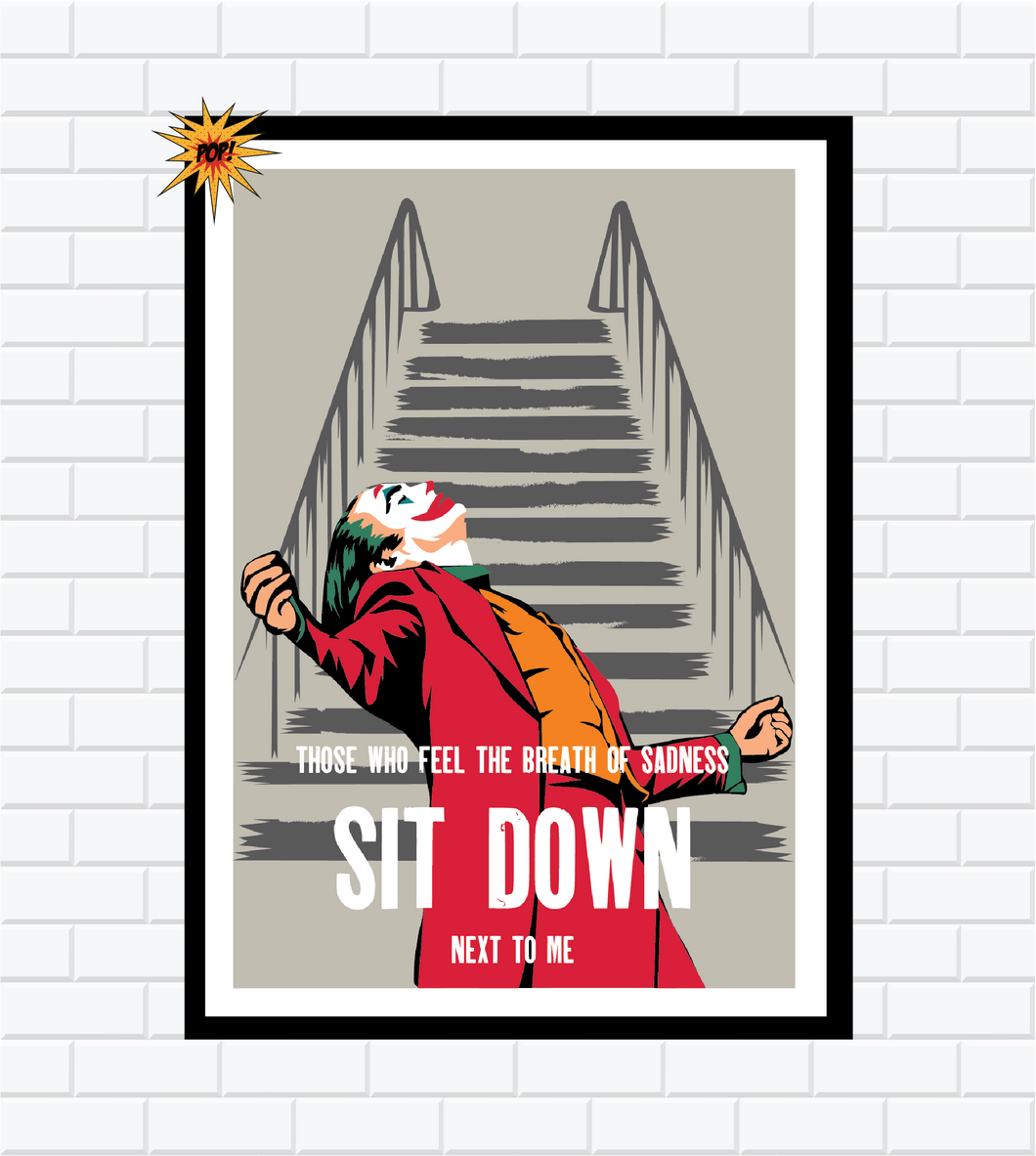 James Sit Down Poster