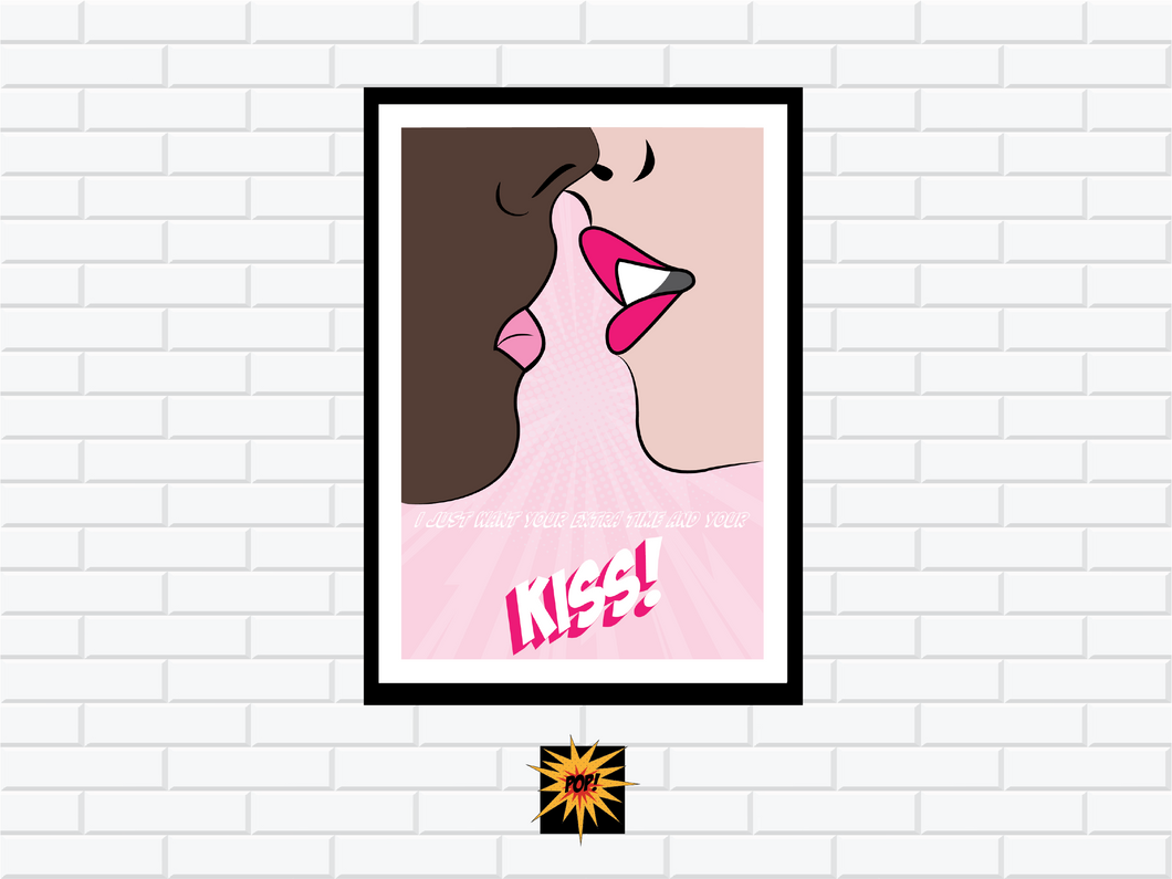 prince kiss poster