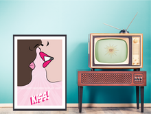 Load image into Gallery viewer, prince kiss poster

